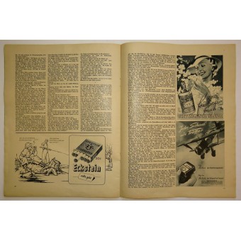 Der Adler, Nr. 14, 22. Agosto 1939, 32 páginas. Espenlaub militaria